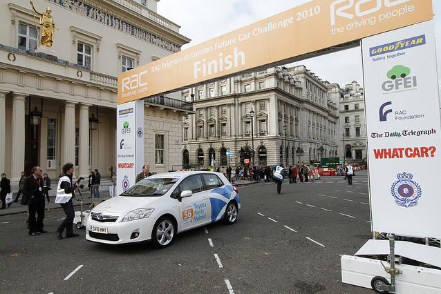 Toyota at 2010 RAC Brighton to London