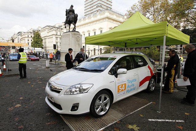 Toyota Nations Challenge winning Auris Hybrid