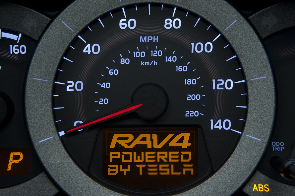 Toyota RAV4 EV - powered by Tesla