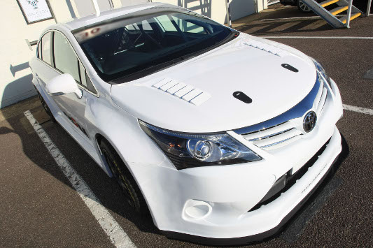 The 2012 Toyota Avensis BTCC car