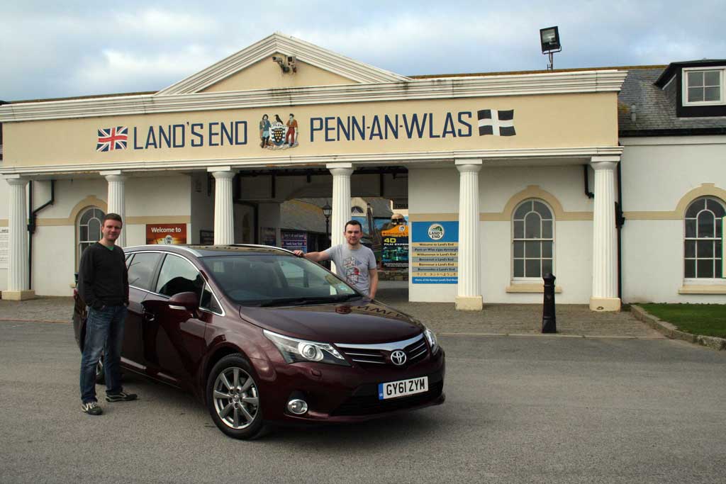 Land's End to John o'Groats on one tank of fuel