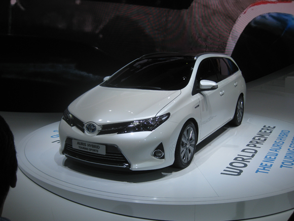 New Toyota Auris Touring Sports at the Paris Motor Show - Toyota