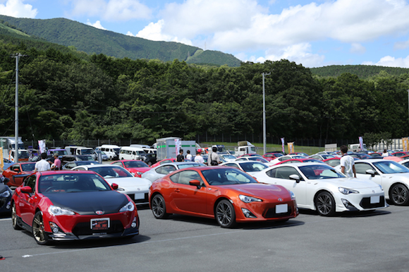 Toyota GT86 at Fuji 86 Style