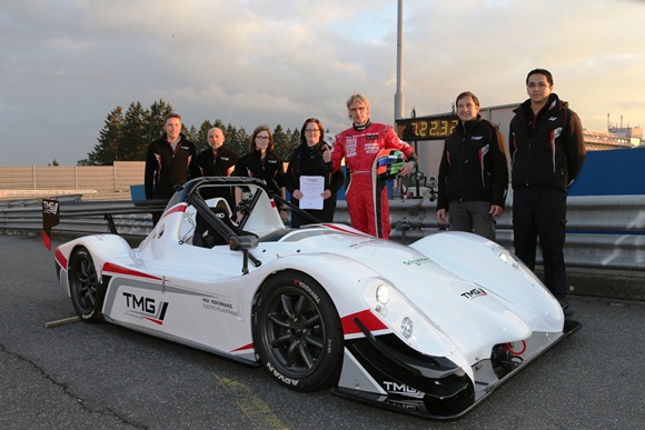 Toyota EV P002 electric race car