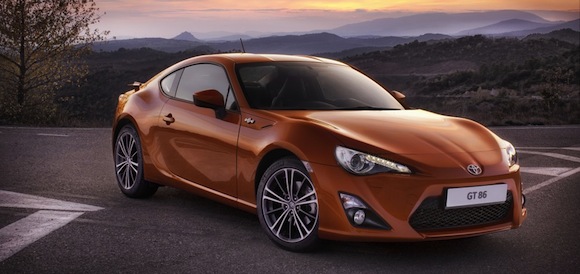 Toyota GT86 orange