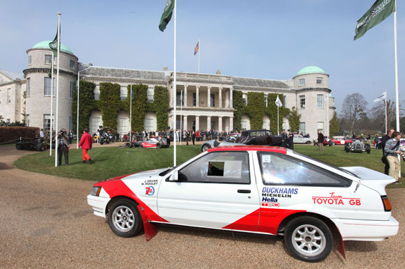 Corolla AE86 historic rallying