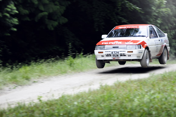 Corolla AE86 historic rallying