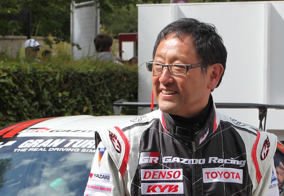 Akio Toyoda Goodwood