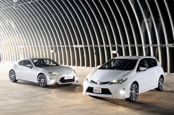 Toyota TRD GT86 and TRD Auris