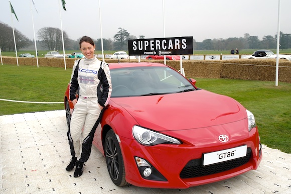 Rebecca Jackson with the GT86