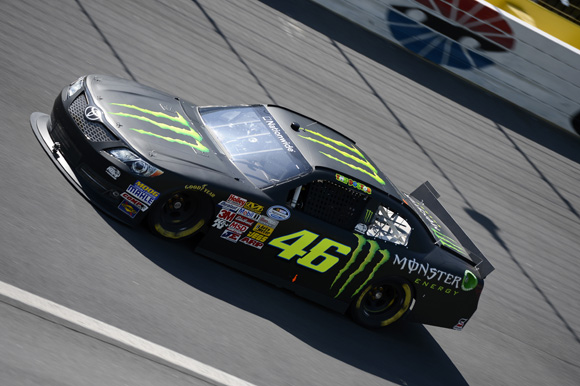 Valentino Rossi Toyota Camry NASCAR test