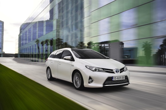 The new Toyota Auris is a British-built hybrid hatch