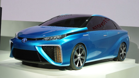 Toyota FCV Concept at the 2013 Tokyo Motor Show