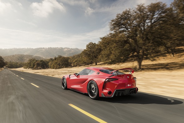 Toyota FT-1 concept rear