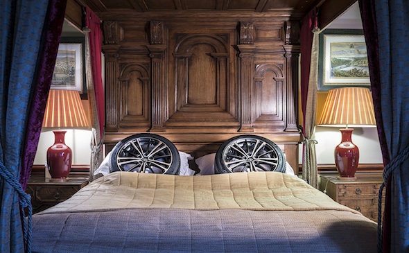 Toyota tyre hotel Bed