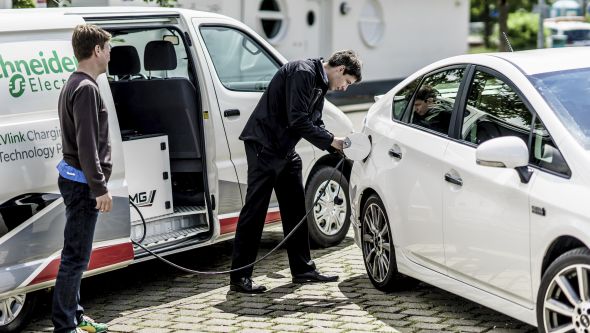 Off-grid EV charging