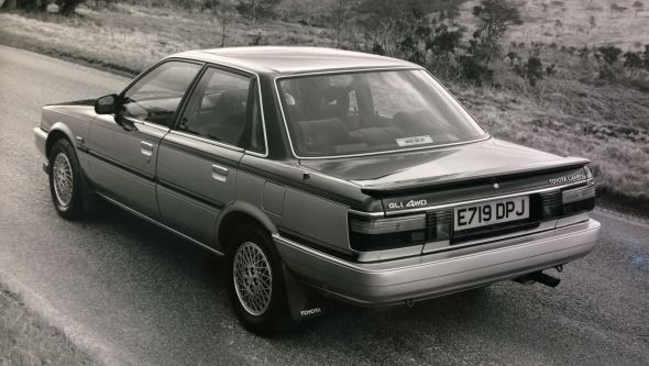 1988 Camry GLi 4WD rear