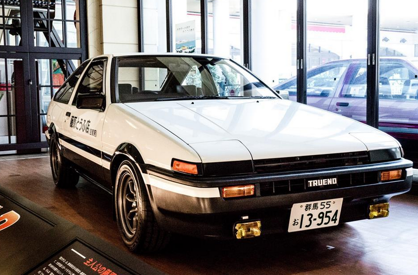 Initial D Toyota Corolla GT Coupé 'AE86' on display in Japan - Toyota UK  Magazine