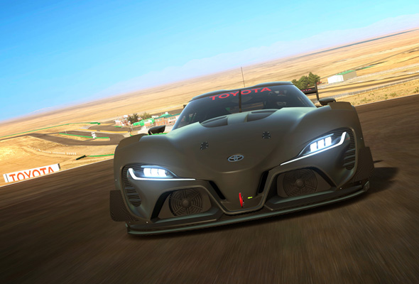 Drive the Toyota FT-1 Concept Coupé in Gran Turismo®6 