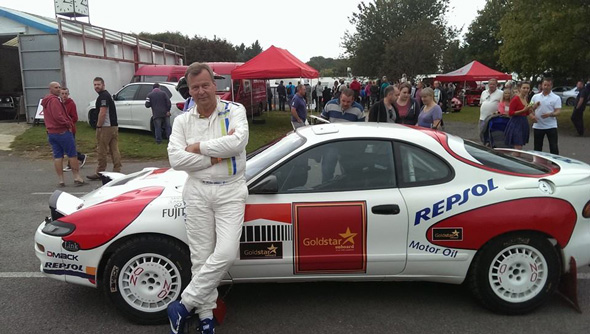 Markku Alen and Toyota Celica GT4