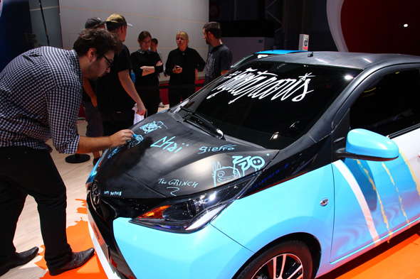 Aygo Art at Paris Motor Show