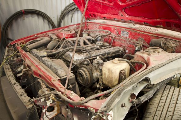 Vella Collection - RA45 GT Rally - Engine bay shot