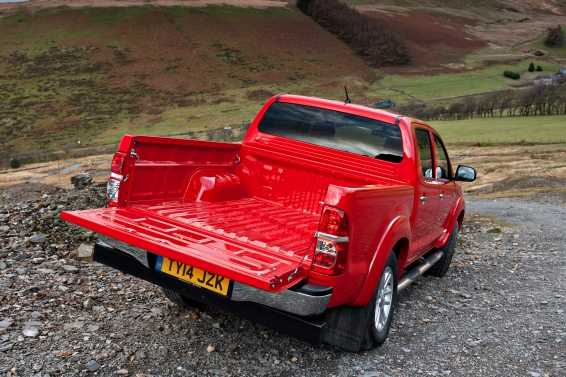 Toyota Hilux pickup bed