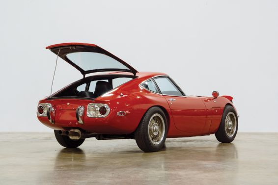 Toyota 2000GT at Amelia Island - rear view