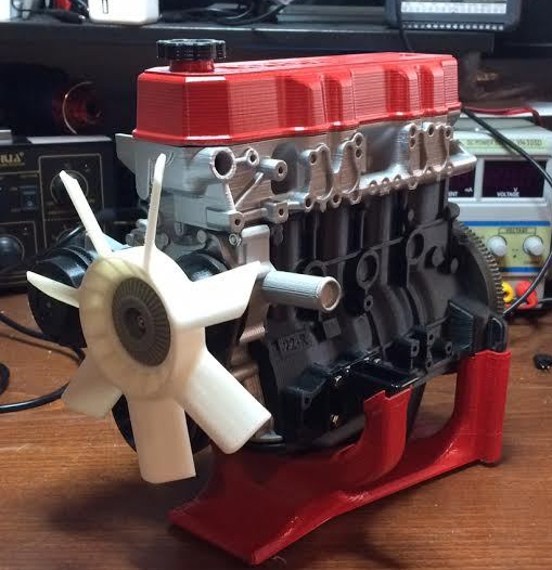 Toyota 3D-printed engine fan