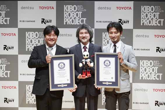 Toyota Kirobo Guiness World Records (3)