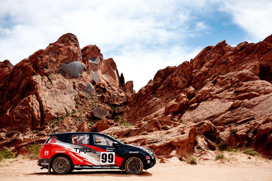 Toyota RAV4 rally car