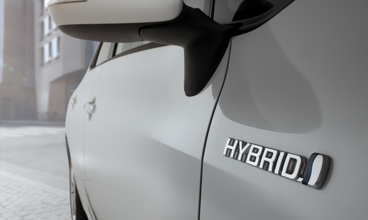 Hybrid driving badge