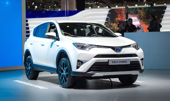 Toyota RAV4 Hybrid at Frankfurt motor show