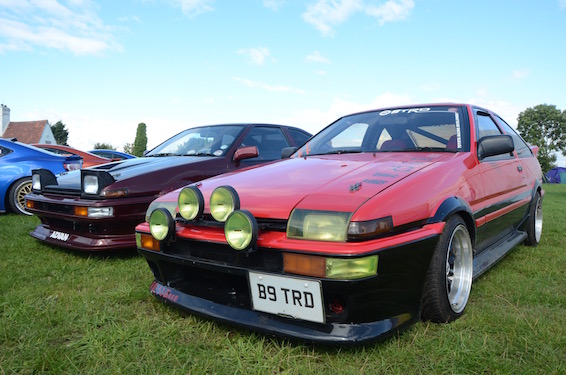 AE86 on GT86 stand JAE 2015