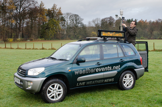 Mobile Weather Station - Toyota RAV4