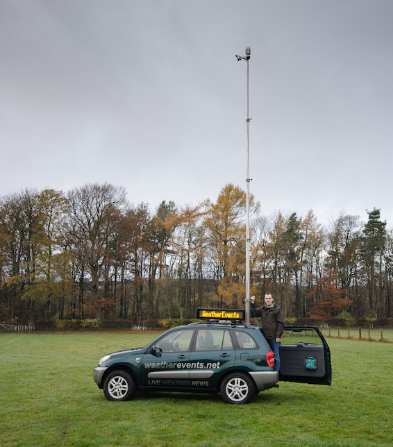 Mobile Weather Station - Toyota RAV4