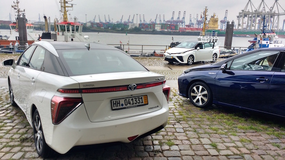 Mirai first drive European Launch