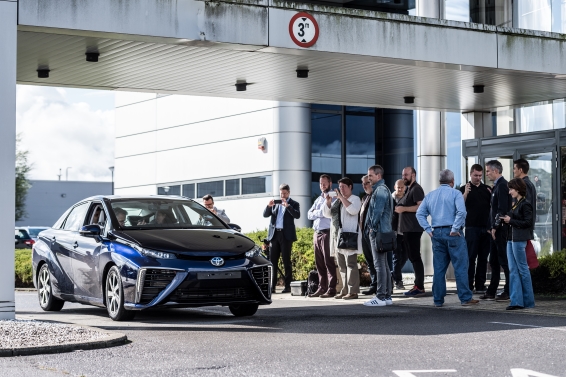 Mirai at Toyota Europe