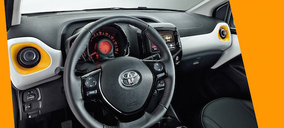 Toyota Aygo Amazon Edition interior