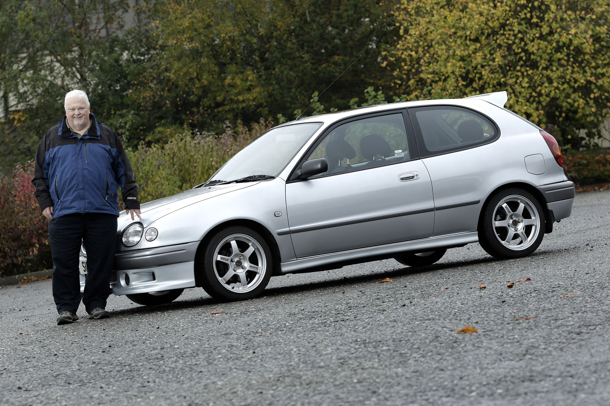 (Photo shoot 1015-029) Toyota Enthusiasts Club visit Toyota Motor Manufacturing UK Burnaston as part of Toyota GB 50th anniversary celebrations.