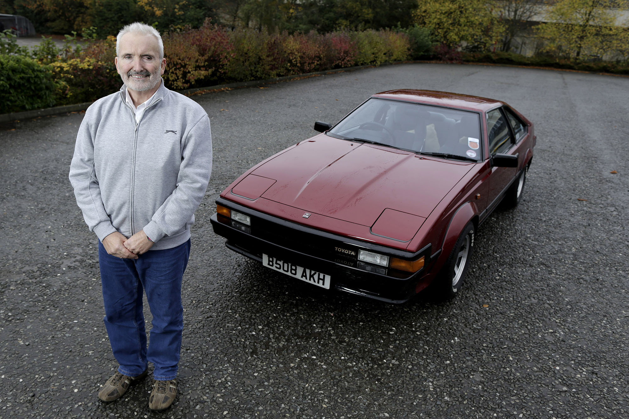 (Photo shoot 1015-029) Toyota Enthusiasts Club visit Toyota Motor Manufacturing UK Burnaston as part of Toyota GB 50th anniversary celebrations.