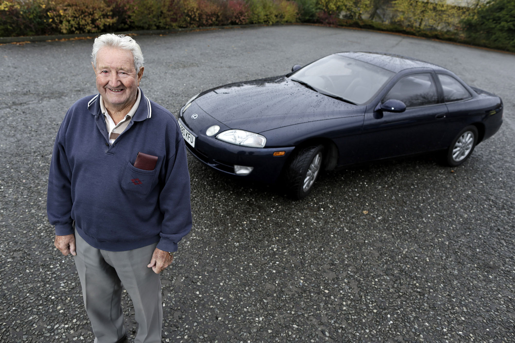 (Photo shoot 1015-029) Toyota Enthusiasts Club visit Toyota Motor Manufacturing UK Burnaston as part of Toyota GB 50th anniversary celebrations.