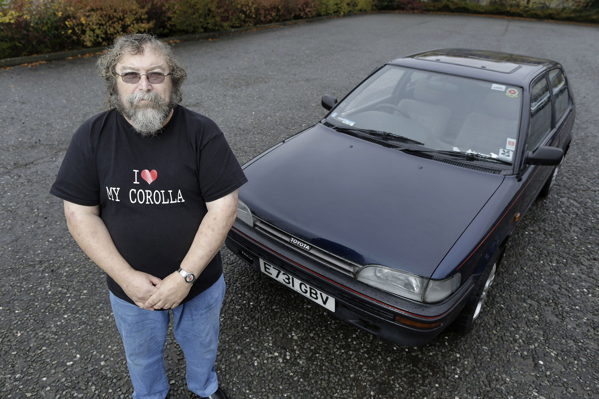 (Photo shoot 1015-029) Toyota Enthusiasts Club visit Toyota Motor Manufacturing UK Burnaston as part of Toyota GB 50th anniversary celebrations.