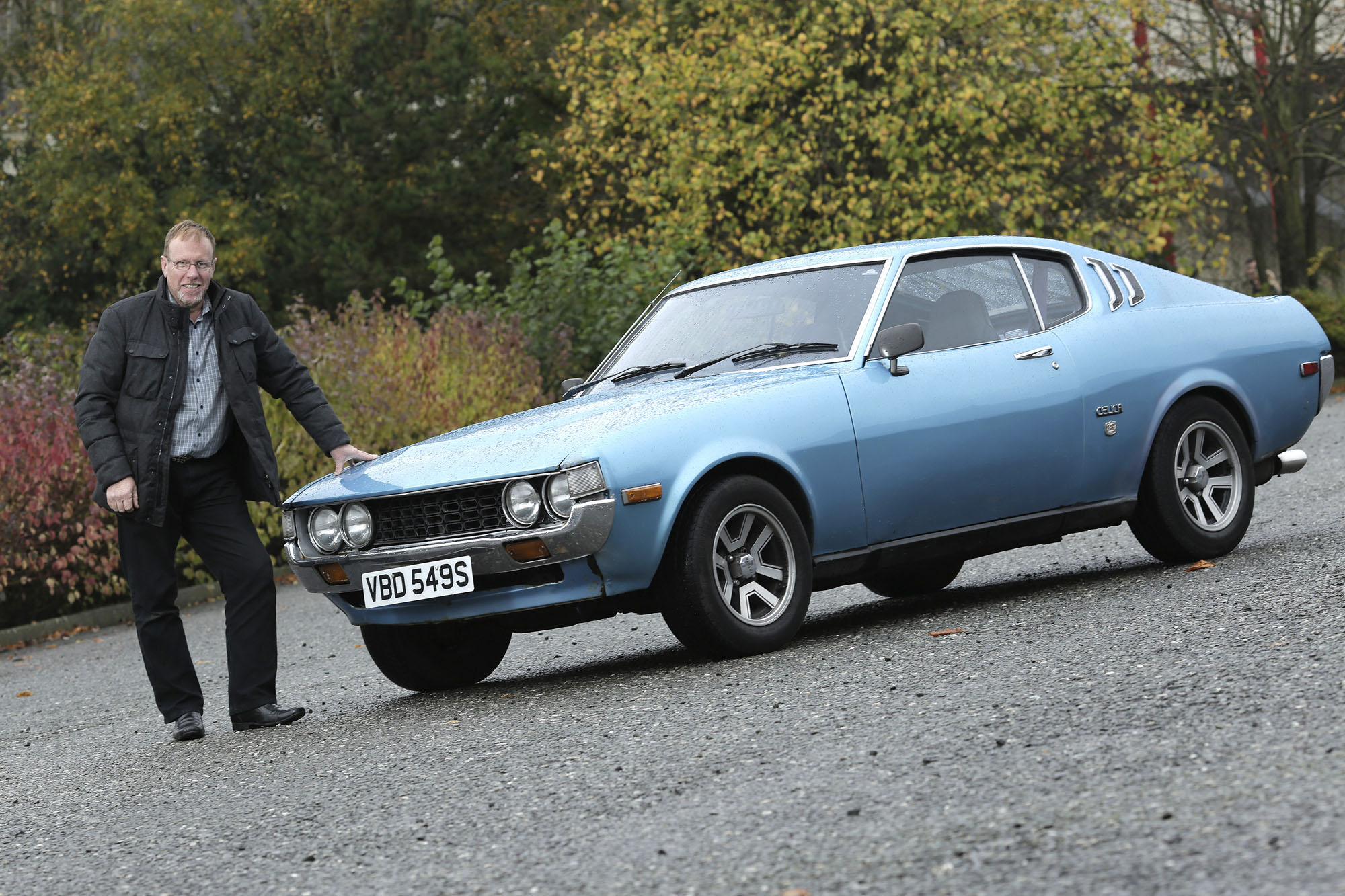 (Photo shoot 1015-029) Toyota Enthusiasts Club visit Toyota Motor Manufacturing UK Burnaston as part of Toyota GB 50th anniversary celebrations.