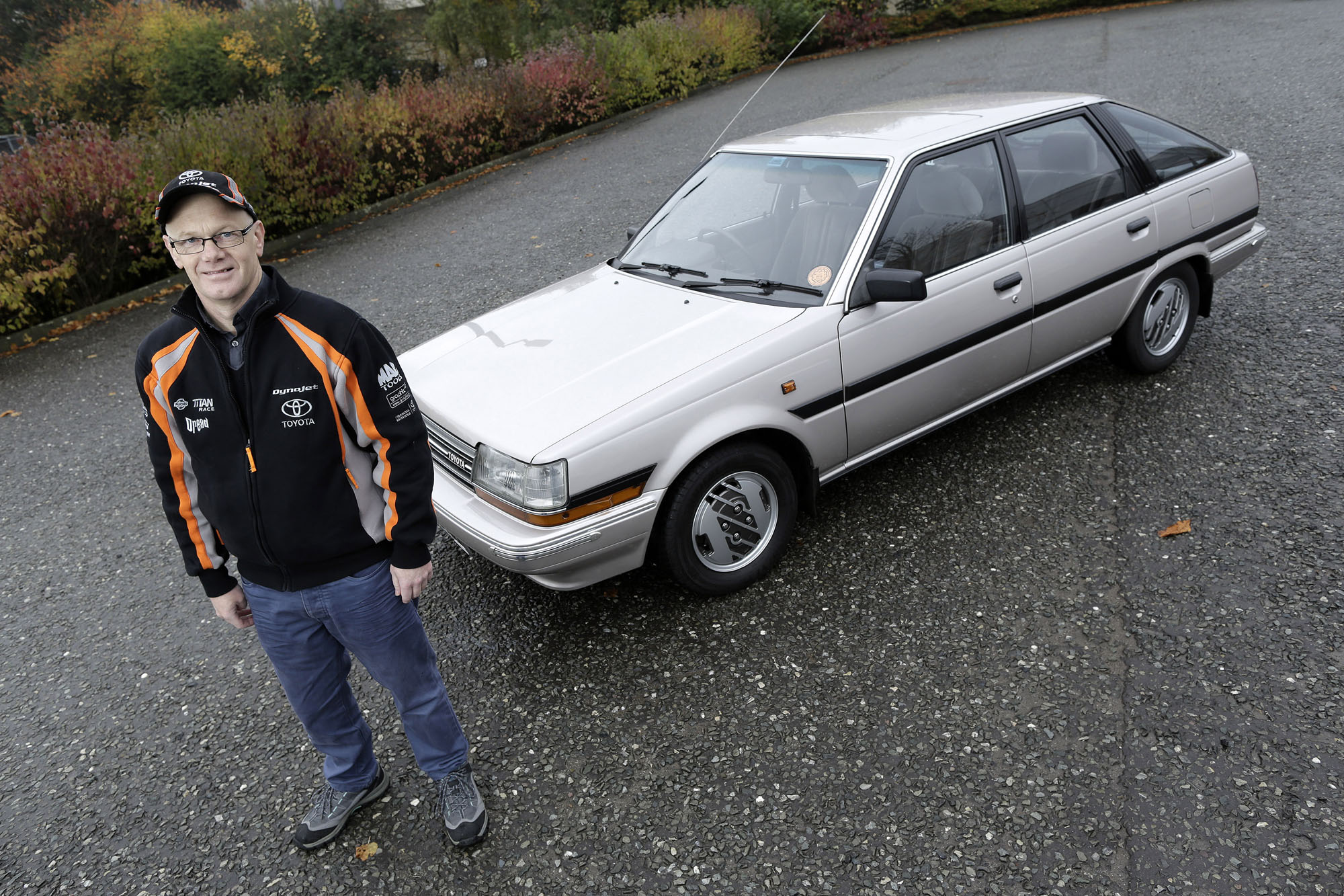 (Photo shoot 1015-029) Toyota Enthusiasts Club visit Toyota Motor Manufacturing UK Burnaston as part of Toyota GB 50th anniversary celebrations.