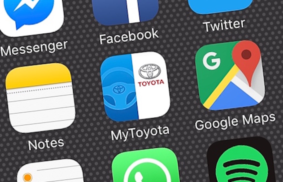 My Toyota Europe app iOS