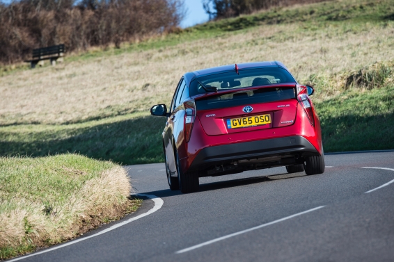 2016 Toyota Prius driving