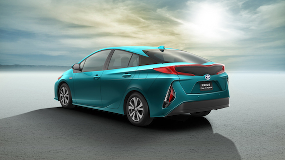 2017 Toyota Prius Plug-in rear