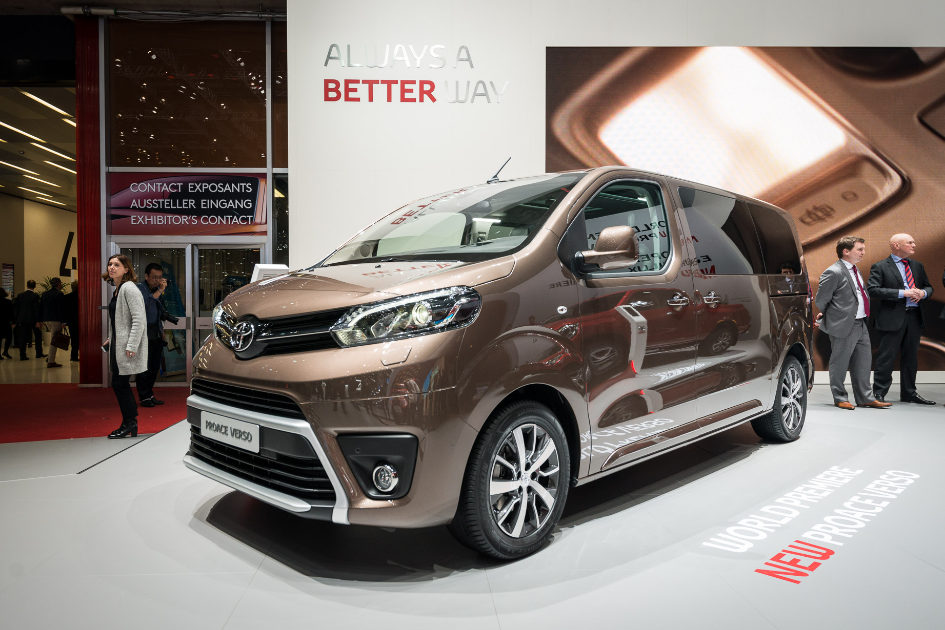 Toyota Proace Verso Geneva motor show