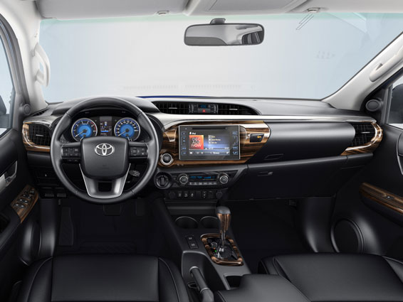 Toyota Hilux interior